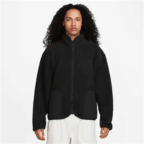 nike sherpa jacke schwarz|nike club plus sherpa.